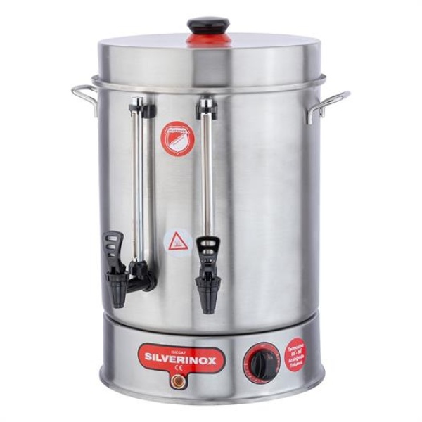 Işıkgaz Silverinox 400 Bardak Standart Çay Makinesi 36 Lt Çay Potu (SLVR-2006)